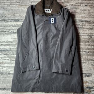 Joseph Abboud Heritage New w Tags Men's Outerwear Coat Trench Lux 38S Quilted